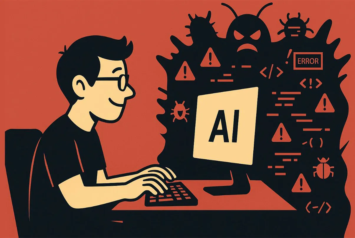 AI ‘Vibe Coding’ junior geliştiricilerin kariyerlerini nasıl yok ediyor? - AI konulu yazı görseli
