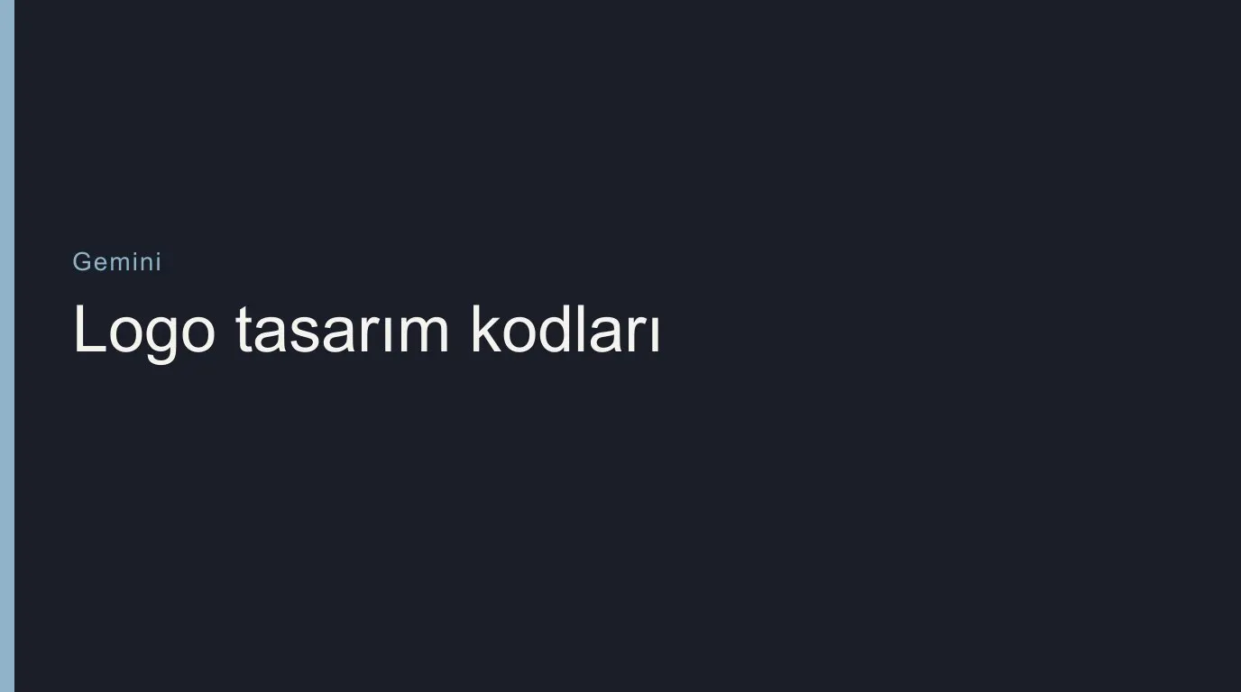 Gemini ile Logo Tasarımı: Marka İçin Hazır Görsel Prompt Kodları - blog yazısı görseli