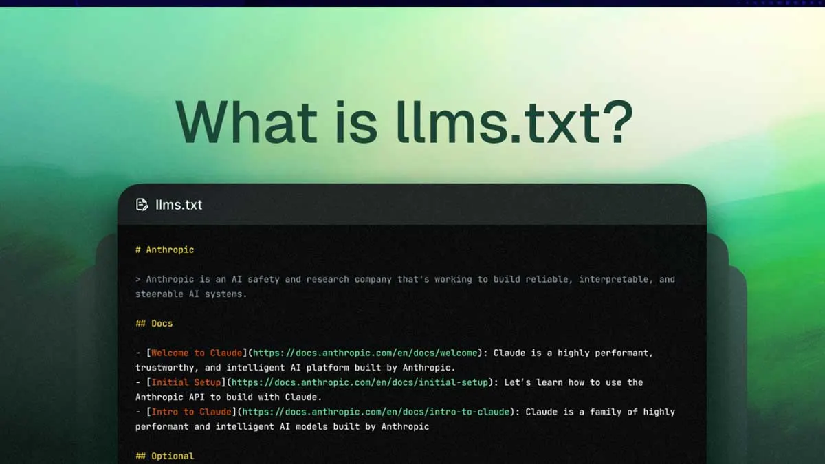 llms.txt Nedir? Nasıl Çalışır? - Yapay Zeka konulu yazı görseli