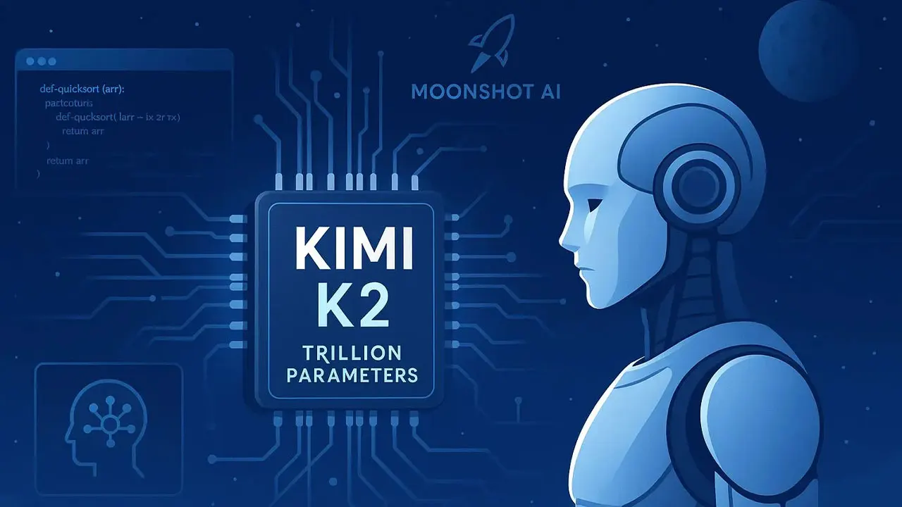 Alibaba Destekli Moonshot'tan Yeni Kimi K2: ChatGPT ve Claude'u Kodlamada Geride Bıraktı - Kimi konulu yazı görseli