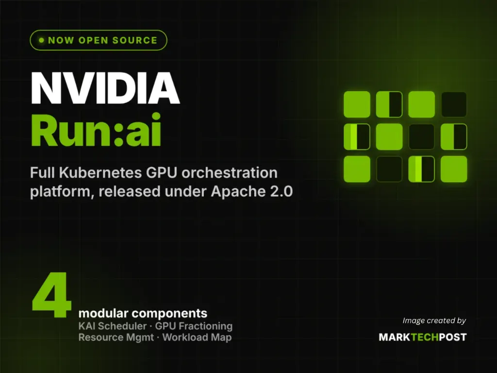 NVIDIA, Run:ai Kubernetes GPU Orkestrasyon Platformunu Tamamen Açık Kaynak Yaptı - blog yazısı görseli