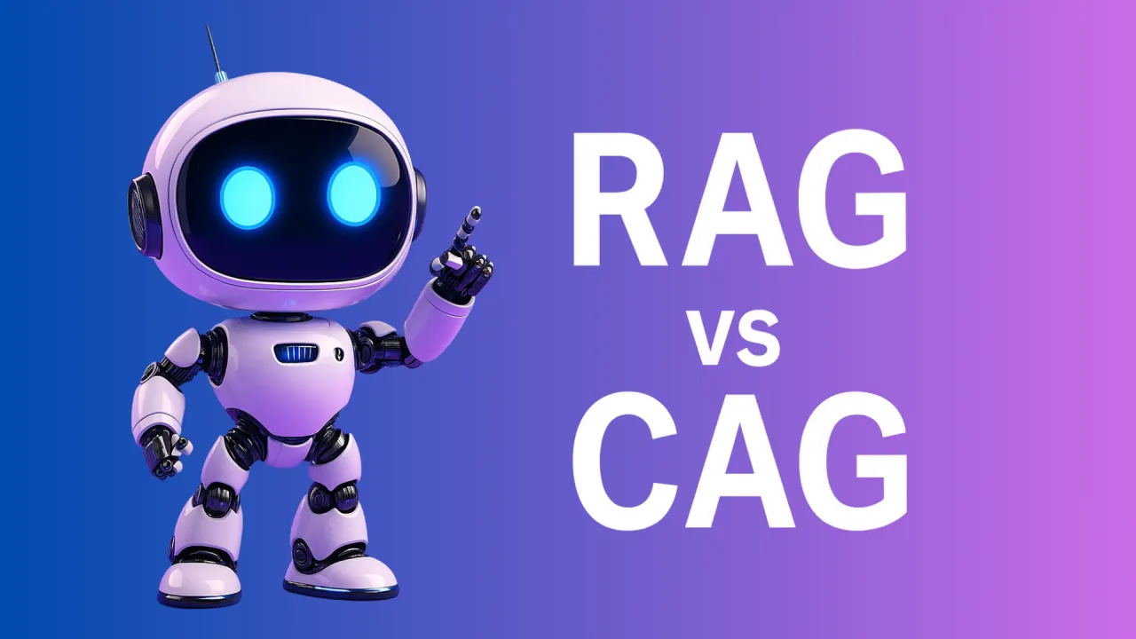RAG vs. CAG: Yapay Zeka Stack'iniz İçin Daha Akıllı Seçim - AI konulu yazı görseli