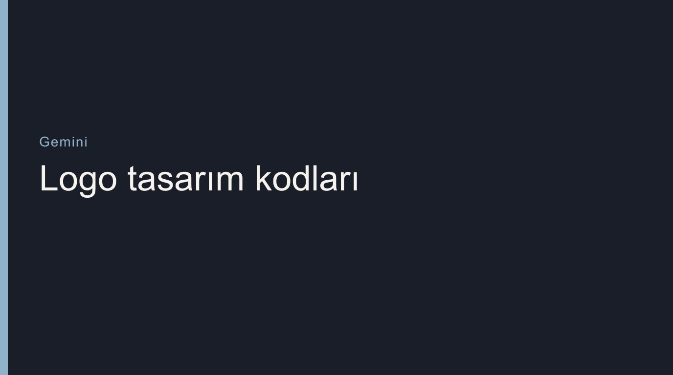 Gemini ile Logo Tasarımı: Marka İçin Hazır Görsel Prompt Kodları