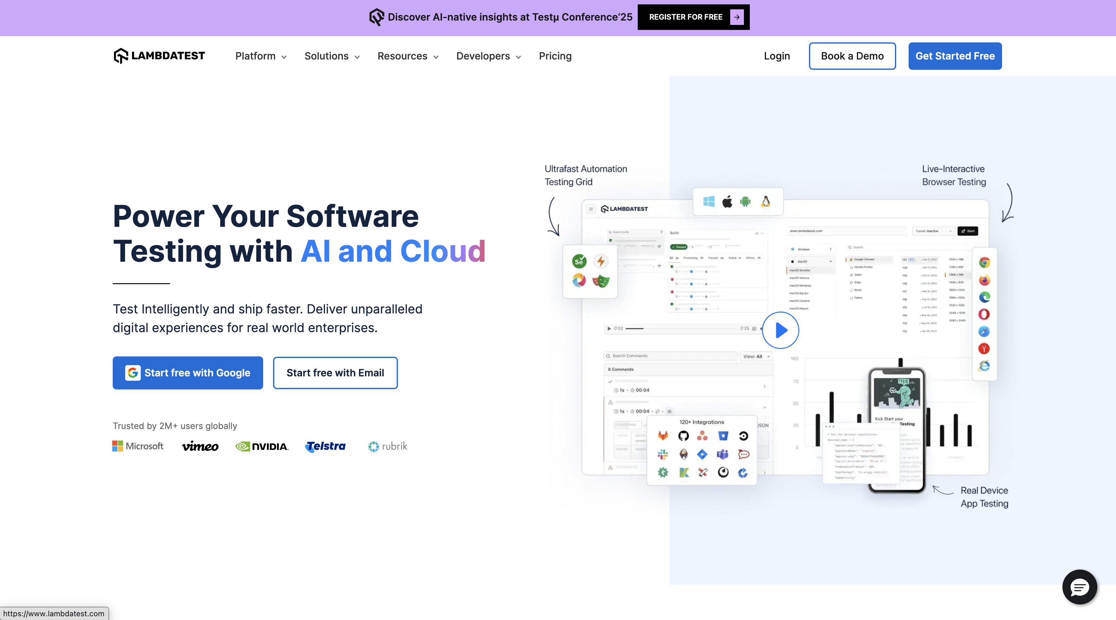 LambdaTest Cross Browser Testing
