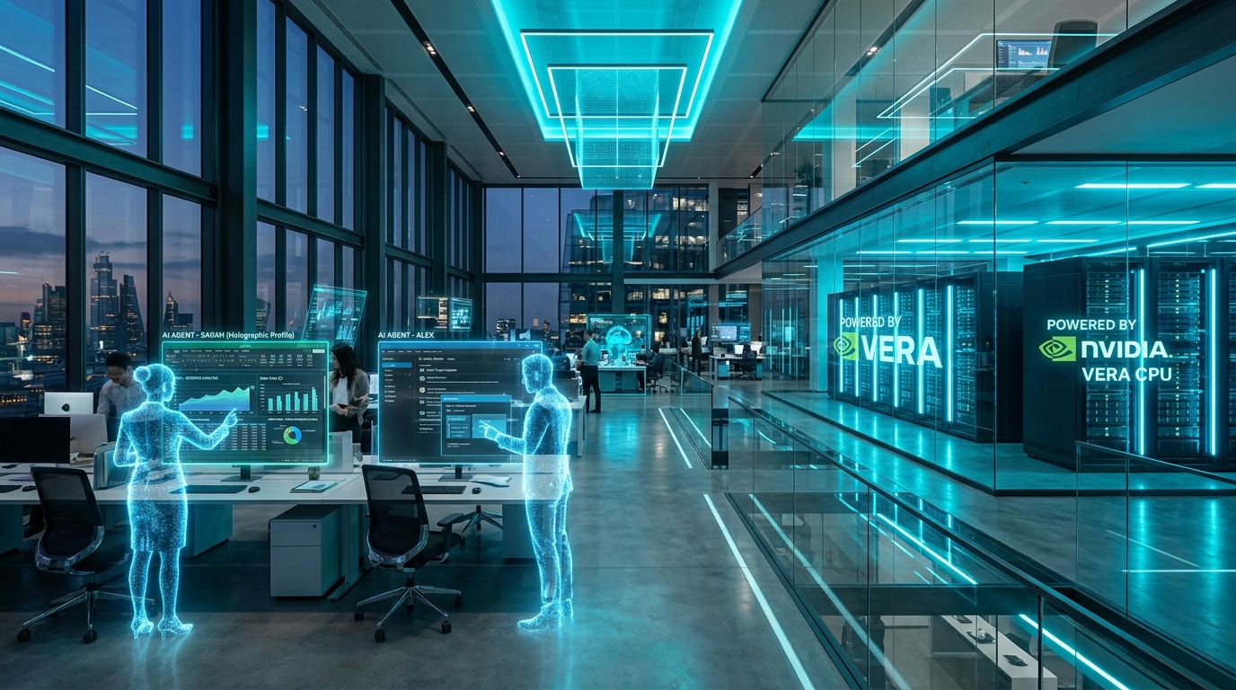 Perplexity Microsoft 365 Entegrasyonu ve Nvidia Vera Çipleri ile Geleceğin Ofis Ajanları - blog yazısı görseli